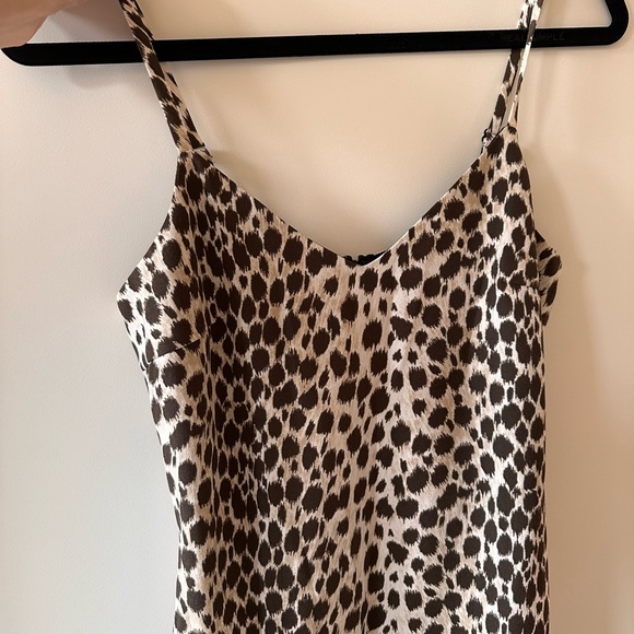 Club Monaco slip patterned dress - Picture 4 of 5